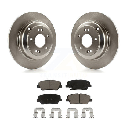 Disc Brake Rotors And Ceramic Pads Rear Kit For Hyundai Genesis Coupe