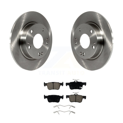 Disc Brake Rotors And Ceramic Pads Rear Kit For Honda Civic Insight