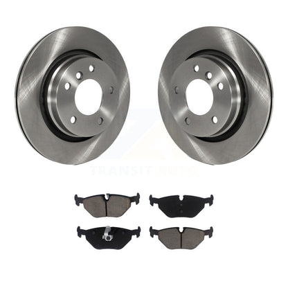 Brake Rotors Ceramic Pad Rear Kit For BMW 325i 325Ci 328i 323Ci 323i 328is 328Ci