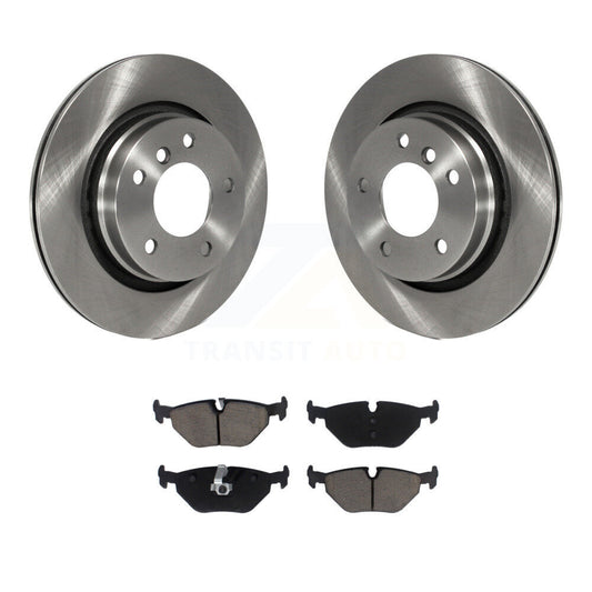 Brake Rotors Ceramic Pad Rear Kit For BMW 325i 325Ci 328i 323Ci 323i 328is 328Ci