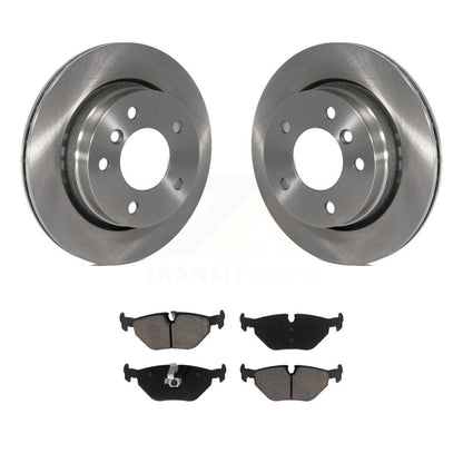 Disc Brake Rotors And Ceramic Pads Rear Kit For BMW 320i 323i 328i 323Ci