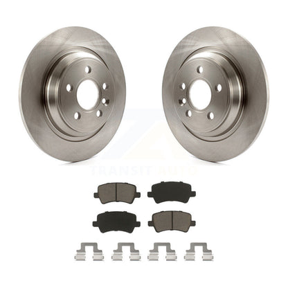 Brake Rotors & Ceramic Pad Rear Kit For Volvo XC70 S60 V60 S80 Cross Country V70
