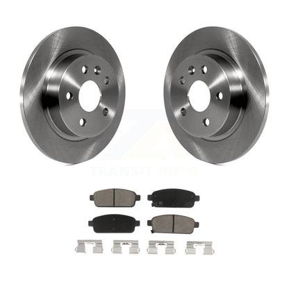 Brake Rotor And Ceramic Pad Rear Kit For Chevrolet Cruze Trax Buick Encore Sonic