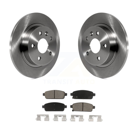 Brake Rotor And Ceramic Pad Rear Kit For Chevrolet Cruze Trax Buick Encore Sonic