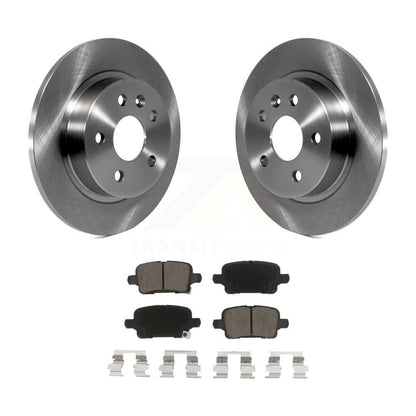 Disc Brake Rotors And Ceramic Pads Rear Kit For Chevrolet Cruze
