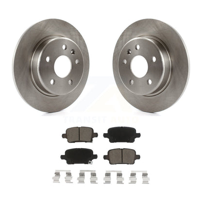 Disc Brake Rotors And Ceramic Pads Rear Kit For Chevrolet Cruze Bolt EV Volt EUV