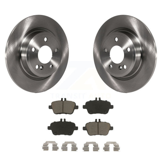 Brake Rotor Ceramic Pad Rear Kit For Mercedes-Benz GLA250 CLA250 B250 INFINITI B