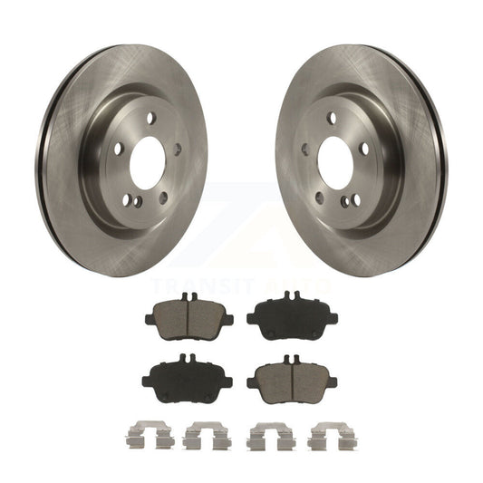 Brake Rotor & Ceramic Pad Rear Kit For Mercedes-Benz GLA250 CLA250 INFINITI QX30