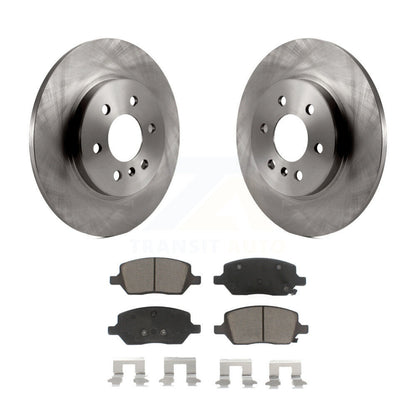 Brake Rotors & Ceramic Pad Rear Kit For Pontiac Montana Chevrolet Uplander Buick