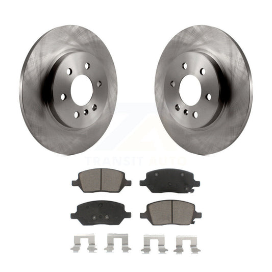 Brake Rotors & Ceramic Pad Rear Kit For Pontiac Montana Chevrolet Uplander Buick