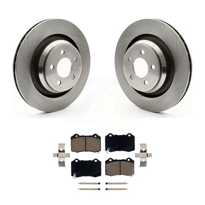 Disc Brake Rotors Ceramic Pad Rear Kit For Dodge Charger Chrysler 300 Challenger