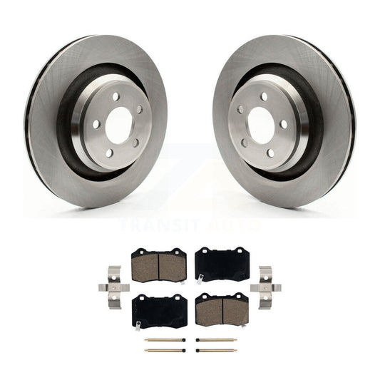 Disc Brake Rotors Ceramic Pad Rear Kit For Dodge Charger Chrysler 300 Challenger