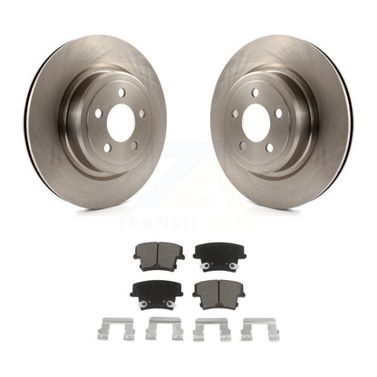 Disc Brake Rotors And Ceramic Pads Rear Kit For Dodge Charger Magnum