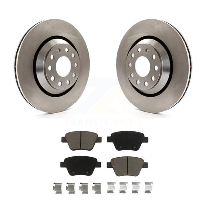 Disc Brake Rotors And Ceramic Pads Rear Kit For Volkswagen GTI Audi A3 Quattro