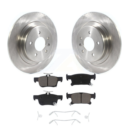Disc Brake Rotors And Ceramic Pads Rear Kit For Buick Envision