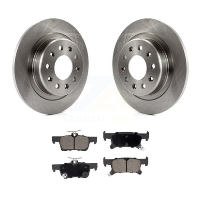 Disc Brake Rotors And Ceramic Pads Rear Kit For Buick Envision