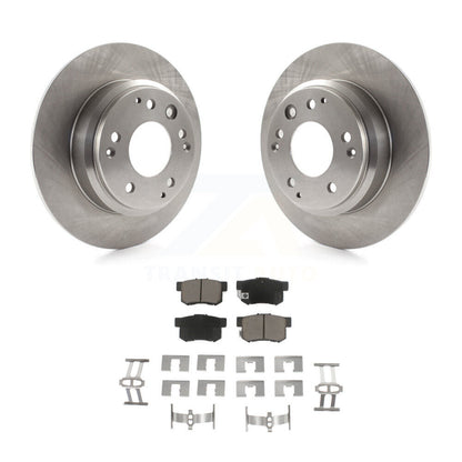 Brake Rotor & Ceramic Pad Rear Kit For Honda Odyssey Acura Legend RL Isuzu Oasis