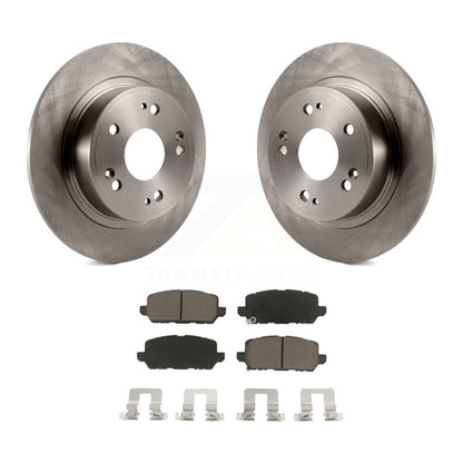 Disc Brake Rotors And Ceramic Pads Rear Kit For 2016-2022 Honda HR-V