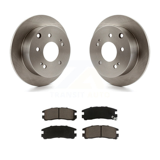 Disc Brake Rotors And Ceramic Pads Rear Kit For Mitsubishi Eclipse Galant