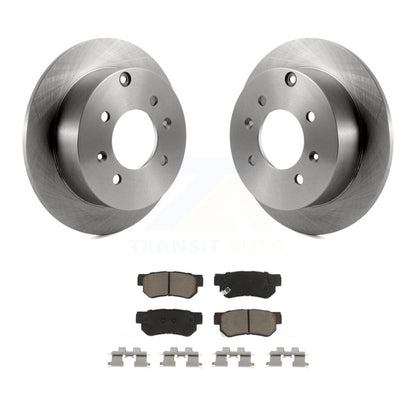 Disc Brake Rotor And Ceramic Pad Rear Kit For Hyundai Sonata Kia Optima Magentis