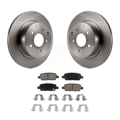 Brake Rotor & Ceramic Pad Rear Kit For INFINITI Nissan Maxima G37 QX50 EX35 370Z