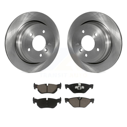 Disc Brake Rotors And Ceramic Pads Rear Kit For BMW 328i xDrive X1 328xi 325xi