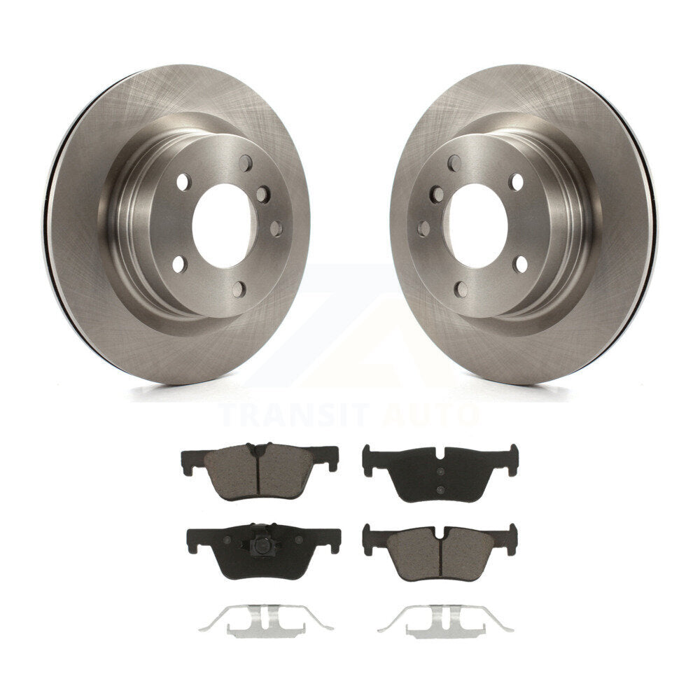 Brake Rotors & Ceramic Pad Rear Kit For BMW 230i xDrive 228i 328i 320i 428i 328d