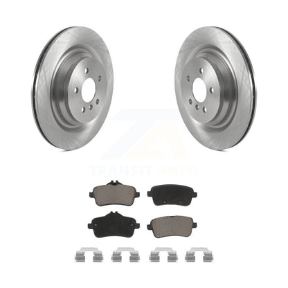 Brake Rotor Ceramic Pad Rear Kit For Mercedes-Benz GL350 GLS450 ML400 GLS550 AMG