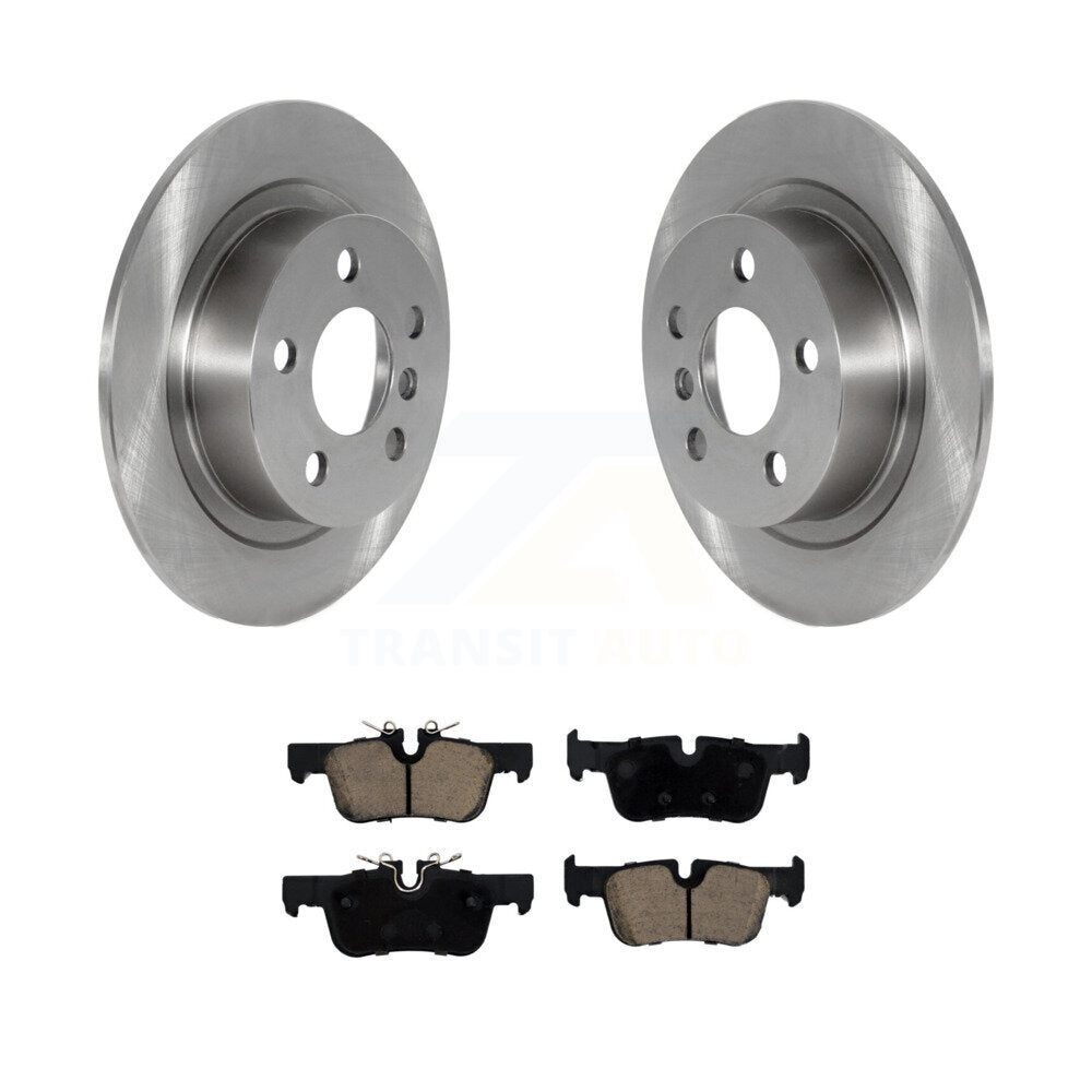 Brake Rotor & Ceramic Pad Rear Kit For Mini Cooper Countryman Clubman BMW i3 i3s