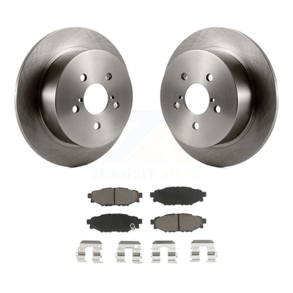 Disc Brake Rotors And Ceramic Pads Rear Kit For Subaru Outback Legacy