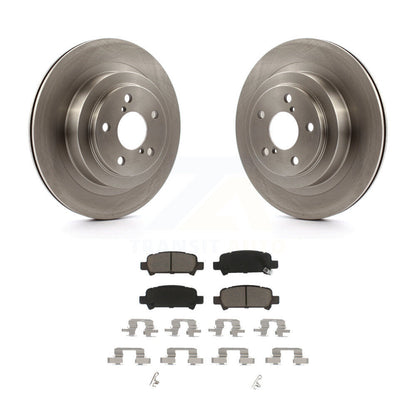 Disc Brake Rotors And Ceramic Pads Rear Kit For Subaru Legacy