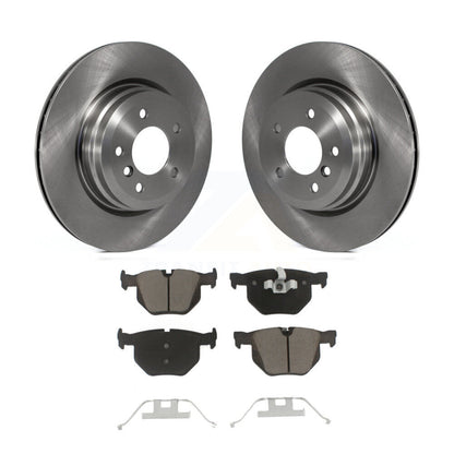 Brake Rotor & Ceramic Pad Rear Kit For BMW X1 335i xDrive 335xi 330i 330xi 335is