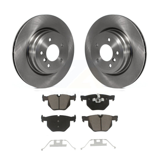 Brake Rotor & Ceramic Pad Rear Kit For BMW X1 335i xDrive 335xi 330i 330xi 335is