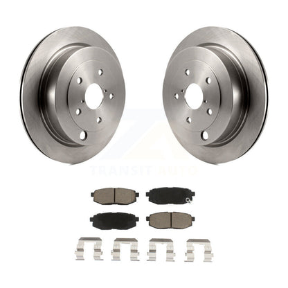 Disc Brake Rotors And Ceramic Pads Rear Kit For Subaru Tribeca B9