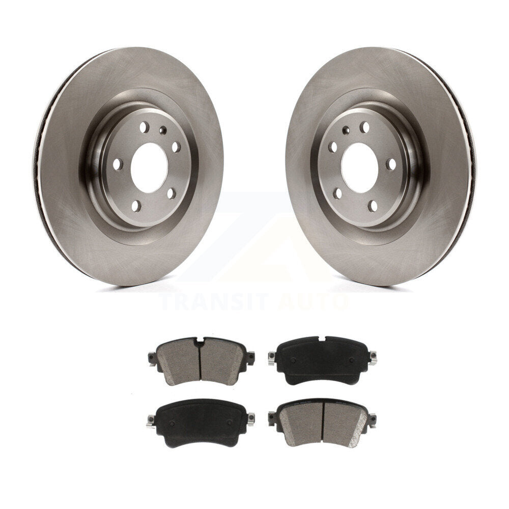 Brake Rotors Ceramic Pad Rear Kit For Audi Q5 A4 Quattro A5 Sportback S5 allroad