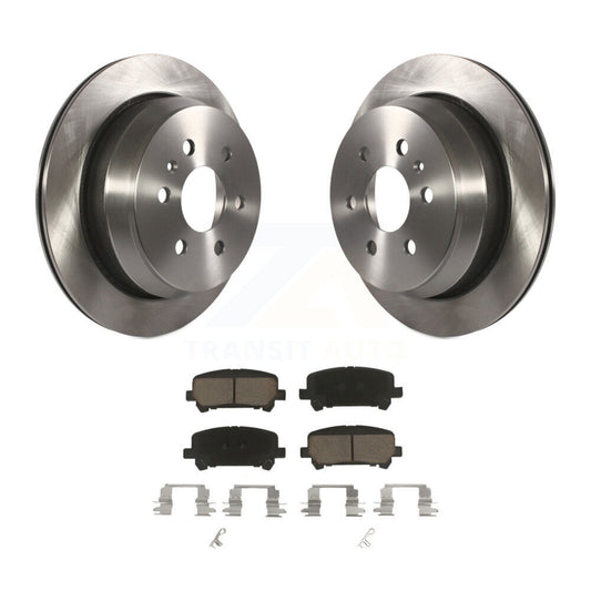 Brake Rotor And Ceramic Pad Rear Kit For 2015-2020 Chevrolet Colorado GMC Canyon