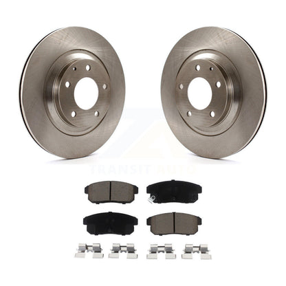 Disc Brake Rotors And Ceramic Pads Rear Kit For 2004-2011 Mazda RX-8