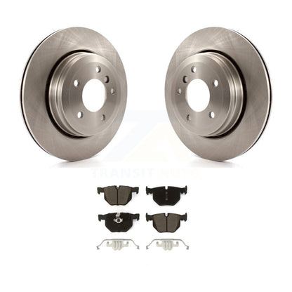 Disc Brake Rotors And Ceramic Pads Rear Kit For BMW 530i 525i 528i