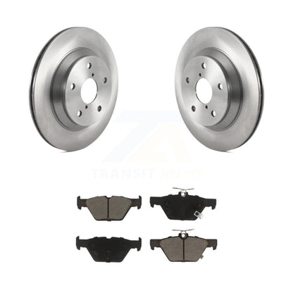 Disc Brake Rotors And Ceramic Pads Rear Kit For Subaru Forester Crosstrek