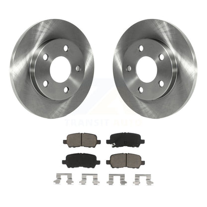 Brake Rotor And Ceramic Pad Rear Kit For Chevrolet Impala Buick LaCrosse Pontiac