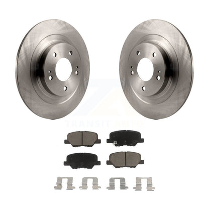 Disc Brake Rotors & Ceramic Pad Rear Kit For Mitsubishi RVR Outlander PHEV Sport