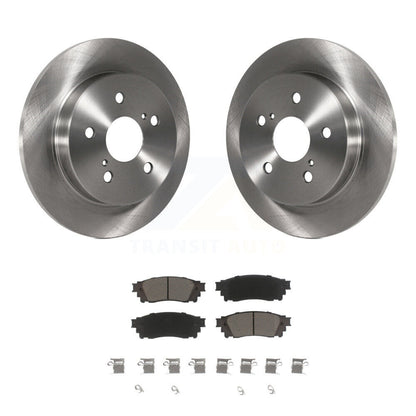 Brake Rotors Ceramic Pad Rear Kit For Toyota RAV4 Camry Lexus C-HR NX300 Corolla