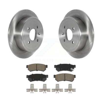 Disc Brake Rotors And Ceramic Pads Rear Kit For Chevrolet Spark EV