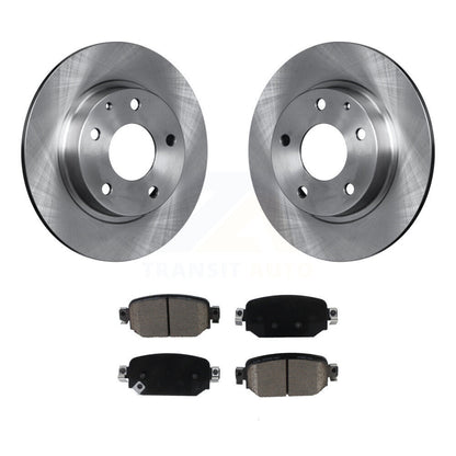 Disc Brake Rotors And Ceramic Pads Rear Kit For Mazda 3 CX-3 Sport
