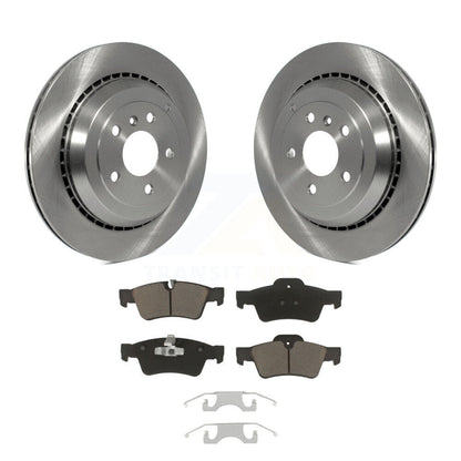 Brake Rotors Ceramic Pad Rear Kit For Mercedes-Benz ML350 GL350 R350 GL320 GL450
