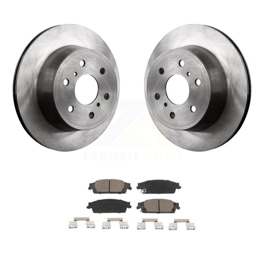 Brake Rotor & Ceramic Pad Rear Kit For Chevrolet GMC Silverado 1500 Sierra Tahoe