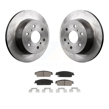Brake Rotor & Ceramic Pad Rear Kit For Chevrolet GMC Sierra 1500 Silverado Tahoe