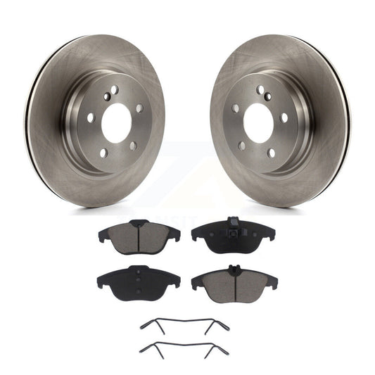 Disc Brake Rotor Ceramic Pad Rear Kit For Mercedes-Benz C300 C350 E350 C250 E550