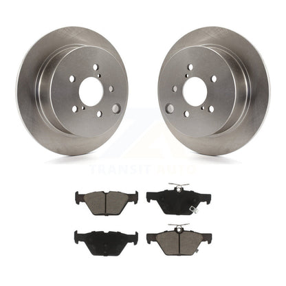 Disc Brake Rotors And Ceramic Pads Rear Kit For Subaru Crosstrek