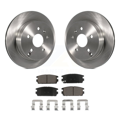 Brake Rotor And Ceramic Pad Rear Kit For 2010-2017 Chevrolet Equinox GMC Terrain